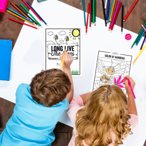 Long Live The Bees Printable Kids Booklet