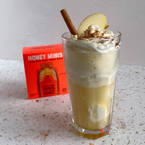Honey Apple Cider Floats