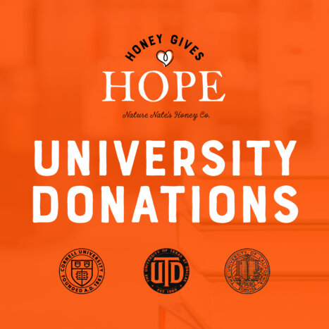 Nate’s Donates to Support Bee Health and Ecosystems