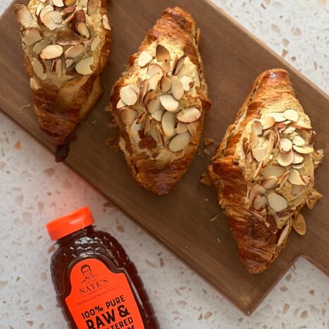 Honey Almond Croissants