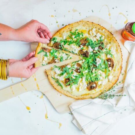 Honey, Fig & Mascarpone Flatbread