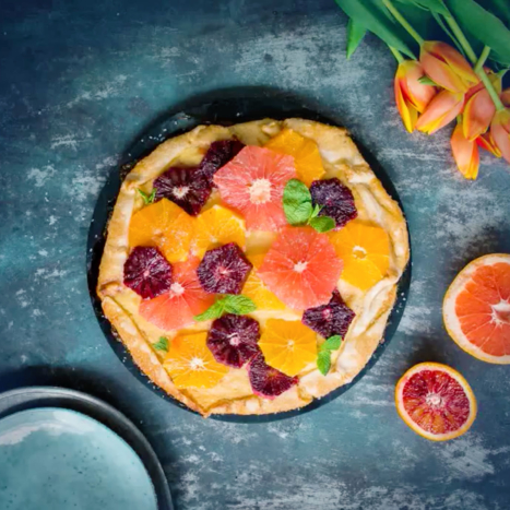 Honey-Ricotta Lazy Day Pie