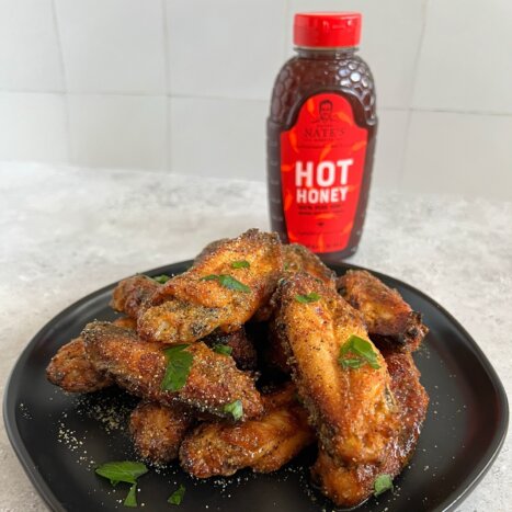 Hot Honey Lemon Pepper Wings