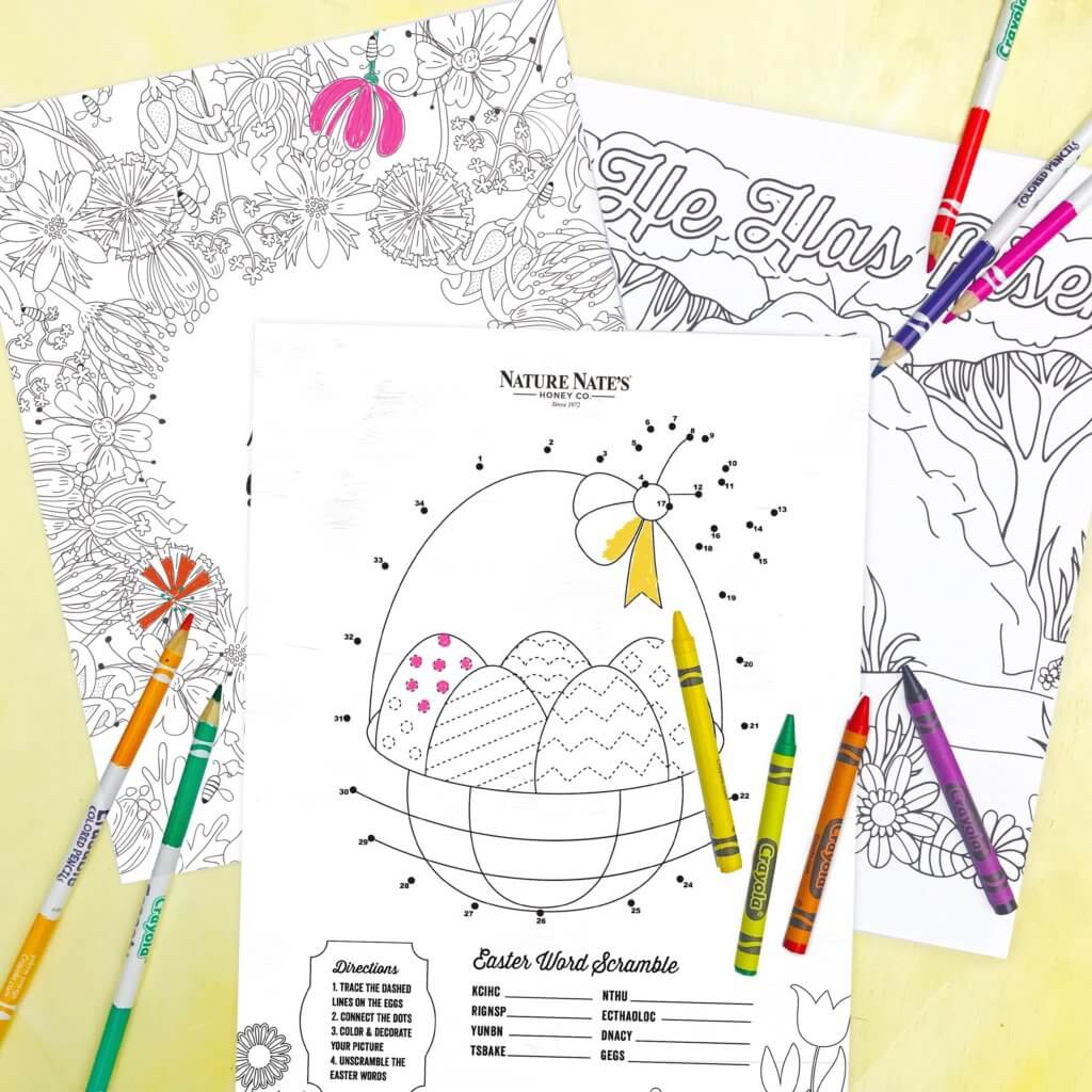 Easter coloring pages with eggs and festive designs, awaiting creativity's colorful touch.