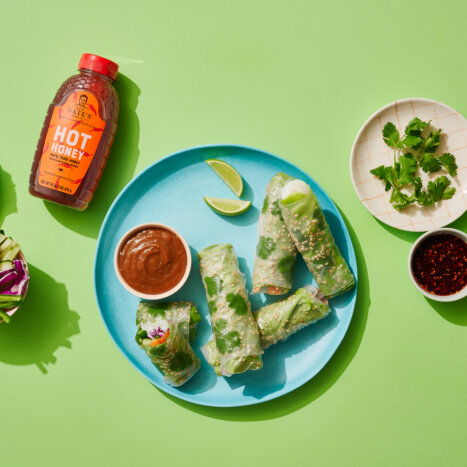 Spring Rolls with Peanut Sauce