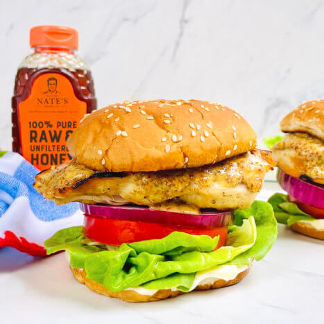 Hot Honey Mustard Chicken Sandwich