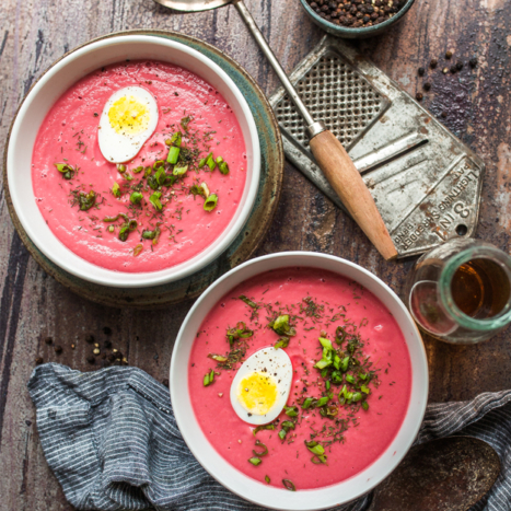 Pink Blender Soup