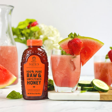 Watermelon Cucumber Slushie