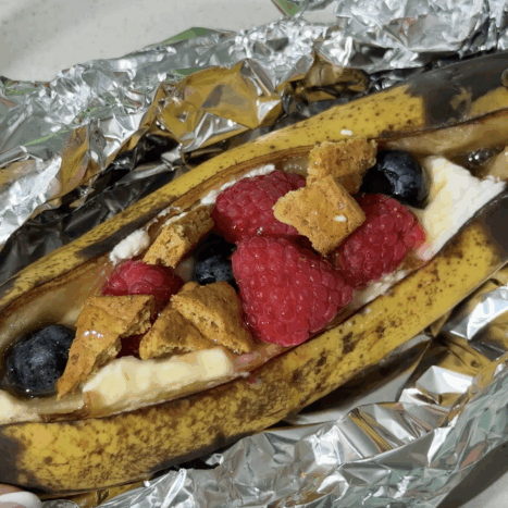 Baked Banana Boats