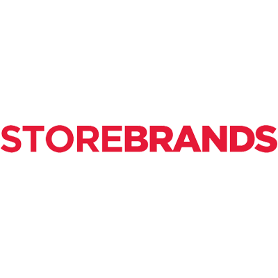 Store Brands logo in red.